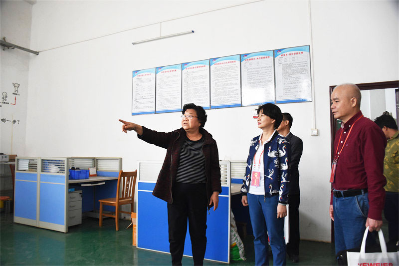 良慶區(qū)人大常委會檢查組蒞臨有機微量元素廠家澤威爾檢查指導