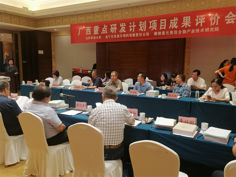 廣西重點研發(fā)計劃項目評價會